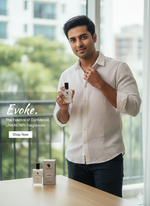 Evoke EDP Men: Fresh Aquatic Long Lasting Perfume in India